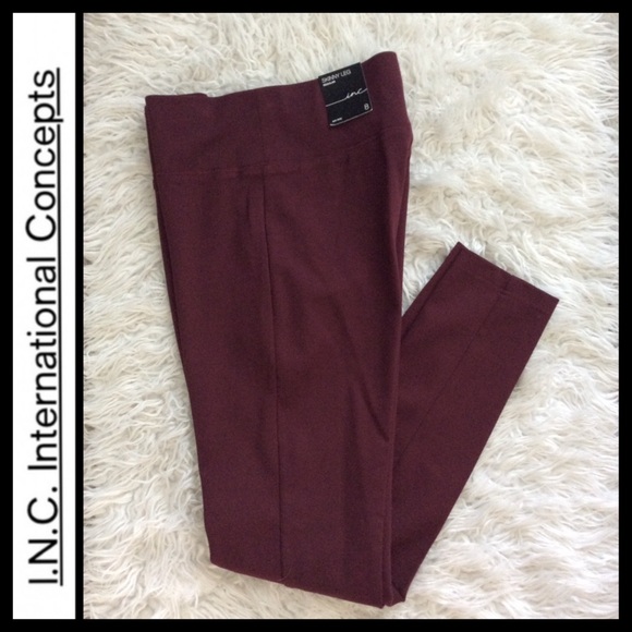 NWT INC International Concepts Skinny Leg Ponte Pants - Picture 3 of 6